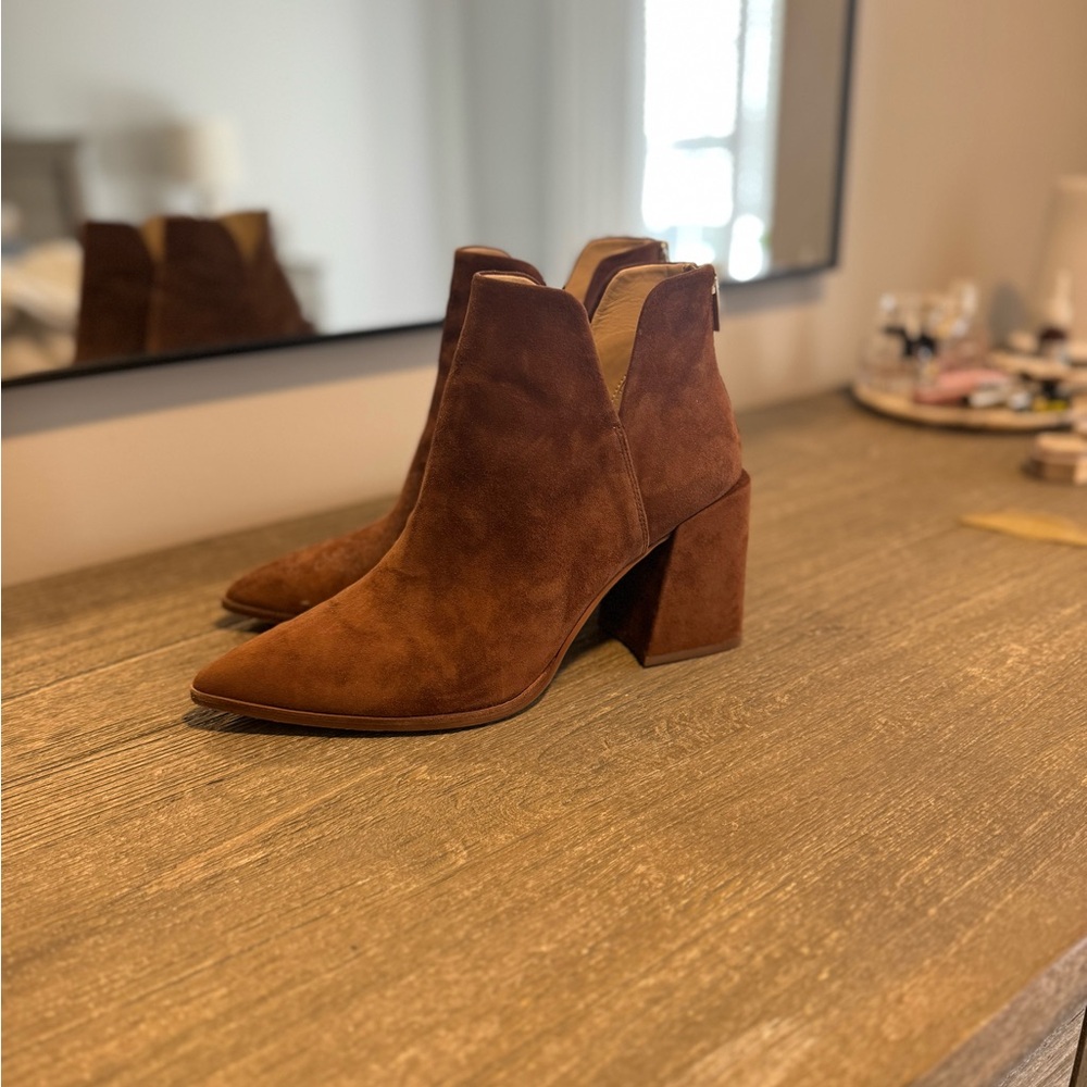 Vince Camuto Suede Ankle Boots
